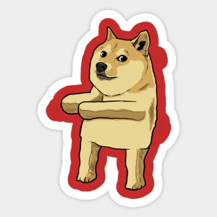 Dancing Doge Sticker